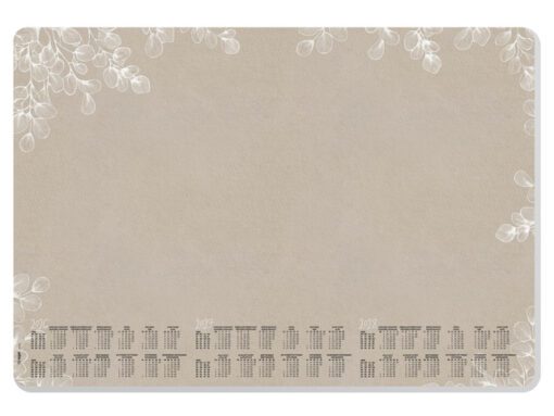 Designonderlegger Sigel Natural Eucalyptus 26/27/28         59.5x41cm 30 vel 80 grams FSC papier afgeronde hoeken