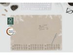 Designonderlegger Sigel Natural Eucalyptus 26/27/28         59.5x41cm 30 vel 80 grams FSC papier afgeronde hoeken