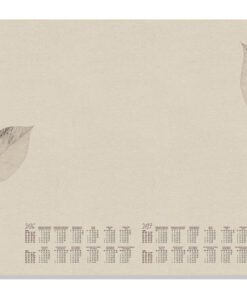 Designonderlegger Sigel Natural Leaves 26/27 59,5x41cm 30   vel 80 grams