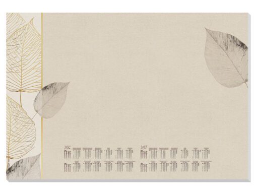 Designonderlegger Sigel Natural Leaves 26/27 59,5x41cm 30   vel 80 grams