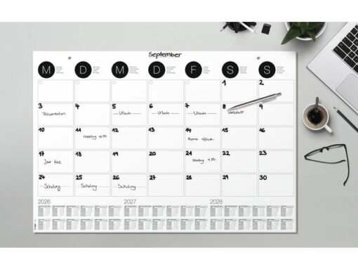 Designonderlegger Sigel muur- kalender/onderlegger          26/27/28 59,5x41cm