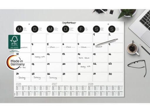 Designonderlegger Sigel muur- kalender/onderlegger          26/27/28 59,5x41cm