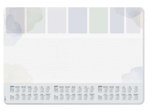 Designonderlegger Sigel ruit Pastel 26/27/28 59.5x41cm 30   vel 80 grams FSC papier afgeronde hoeken