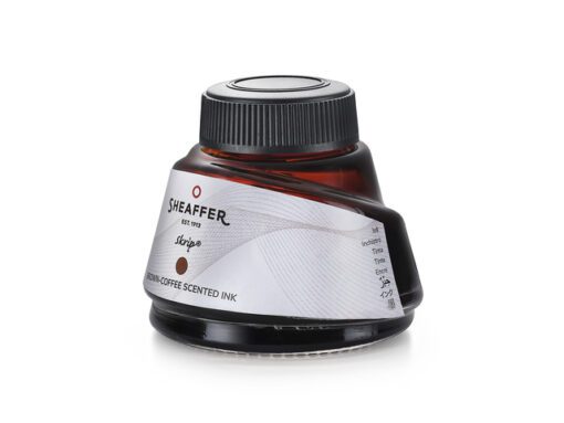 Inktpotje Sheaffer bruin inkt met koffiegeur 50ml