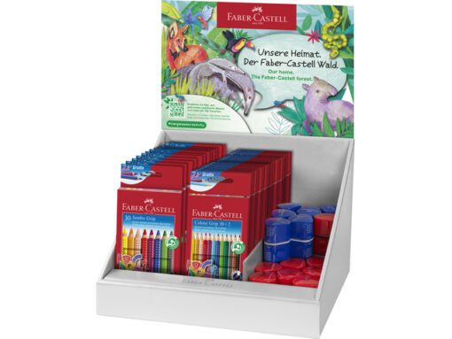 Kleurpotlood Faber-Castell Colour Grip display 52-delig