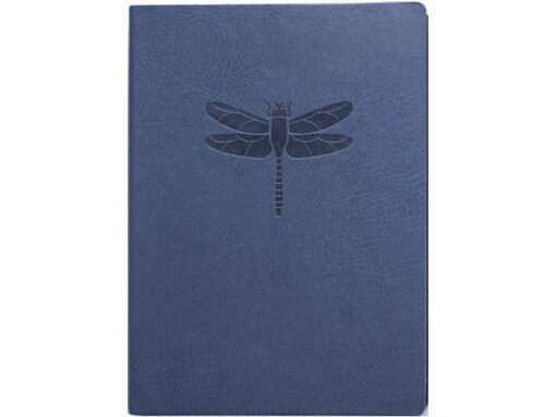 Notitieboek Èccolo Essential Blue Dragonfly lijn ca.13x18cm 80gr. 256pag.