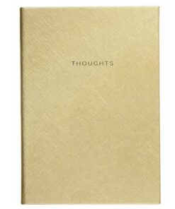 Notitieboek Èccolo Gold Saffiano lijn ca.15x20cm 80 gr. 256 pag.