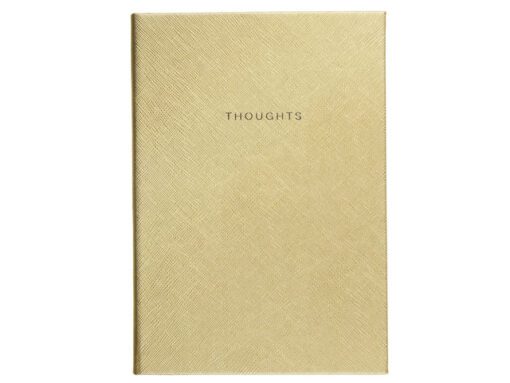 Notitieboek Èccolo Gold Saffiano lijn ca.15x20cm 80 gr. 256 pag.
