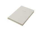 Notitieboek Èccolo White Saffiano lijn ca.15x20cm 80 gr.    256 pag.