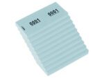 Nummerblok Kangaro 42x105mm 70gr 1-1000 blauw