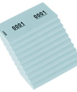 Nummerblok Kangaro 42x105mm 70gr 1-1000 blauw