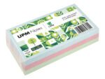 UPM notes 125x75 pastel assorti pak 3x 100 vel blauw,       groen, roze