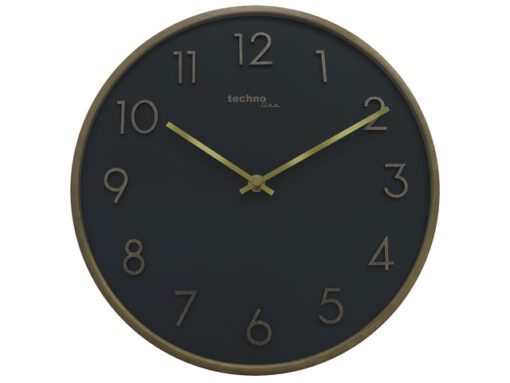 Wandklok Technoline WT 2430 30 cm zwart