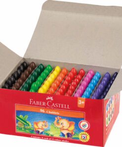 Waskrijt Faber-Castell Chublets 96st.