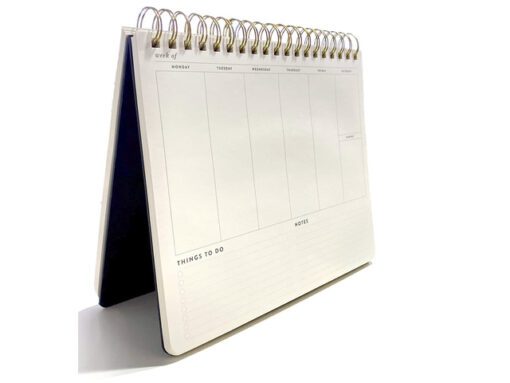 Weekplanner Èccolo ongedat. (EN) Weekly Plan ca.15x20cm     100pag.