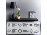 Weerstation Technoline WS 9138 90x93x45 mm zwart met 1      buitensensor