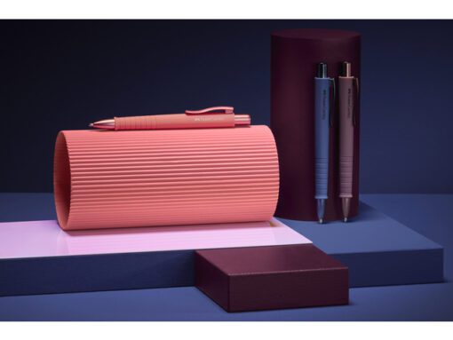 Balpen Faber-Castell Polyball XB display Urban 24 stuks