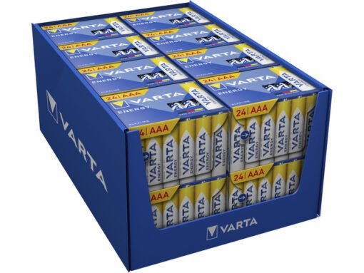 Batterij Varta Energy AAA box a 24 stuks