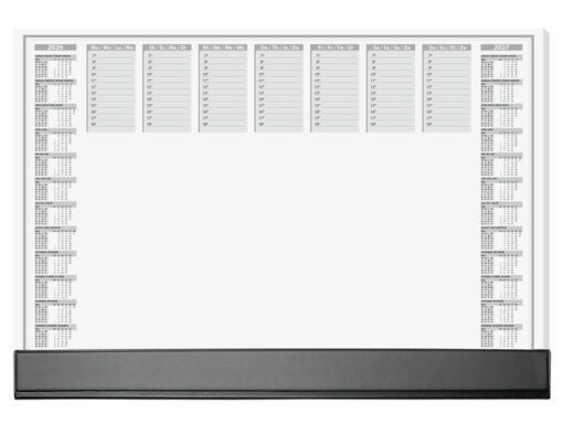 Designonderlegger Sigel Office 26/27 59,5x41cm dag/week-    planner 40 vel 80 grams