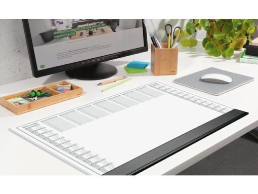 Designonderlegger Sigel Office 26/27 59,5x41cm dag/week-    planner 40 vel 80 grams