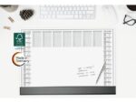 Designonderlegger Sigel Office 26/27 59,5x41cm dag/week-    planner 40 vel 80 grams