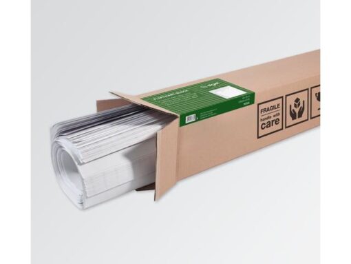 Flipoverblok Sigel 80g 68x98cm blanco, 5 sets a 20 vel met  perforatie