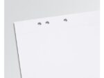 Flipoverblok Sigel 80g 68x98cm blanco, 5 sets a 20 vel met  perforatie