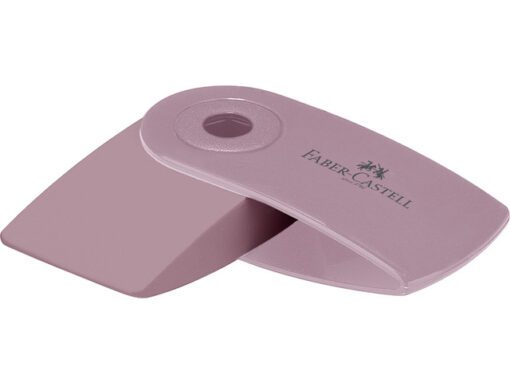 Gum Faber-Castell Sleeve mini Harmony assorti display 24    stuks  12x sky blue, 6x zwart, 6x rose shadows