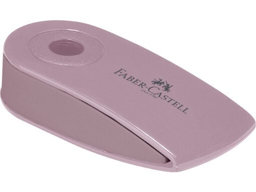 Gum Faber-Castell Sleeve mini Harmony assorti display 24    stuks  12x sky blue, 6x zwart, 6x rose shadows