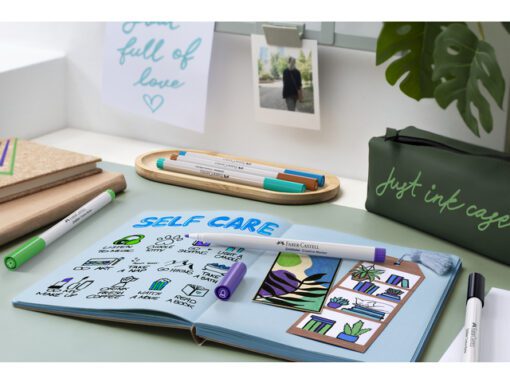 Marker creatief Faber-Castell Goldfaber 1.5 set a 6 stuks   Creative Haven