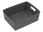 Opbergbox Kangaro 20 liter antraciet set a 3 stuks          inclusief deksels