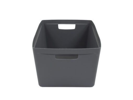 Opbergbox Kangaro 28 liter antraciet set a 3 stuks          inclusief deksels