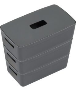 Opbergbox Kangaro 5 liter antractiet set 3 stuks inclusief  deksels
