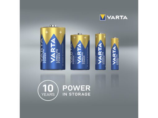 Batterij Varta Longlife Power AAA box a 12 stuks