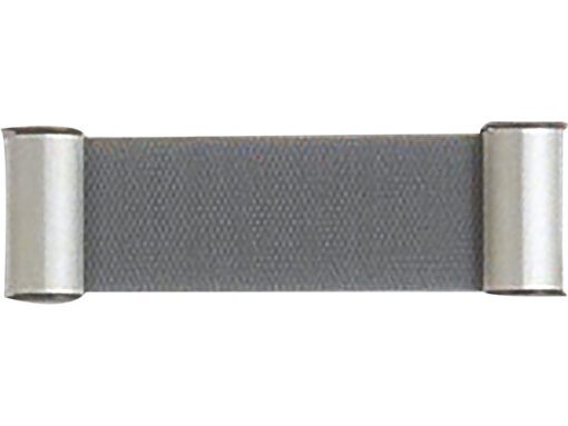 Deurbord Seco 50x148mm zilver 26mm profiel