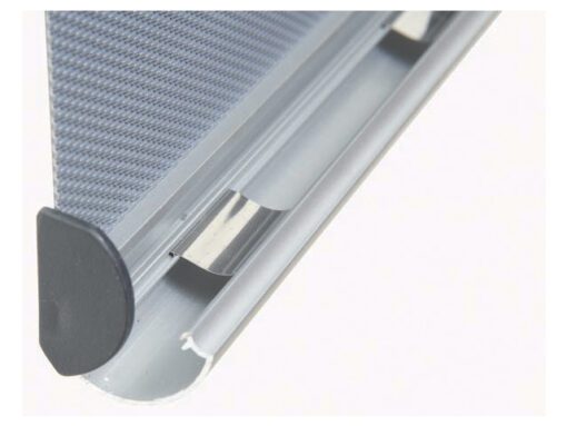 Deurbord Seco A4 zilver 26mm profiel