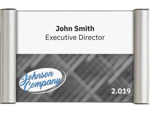 Deurbord Seco A5 zilver 26mm profiel