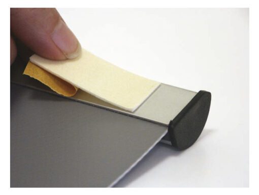 Deurbord Seco A6 zilver 26mm profiel