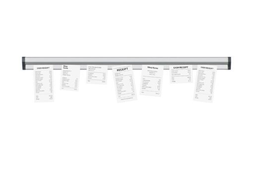 Fast note profiel Seco 880mm zilver