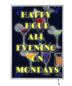 Kliklijst Seco A1 25mm LED slim zilver