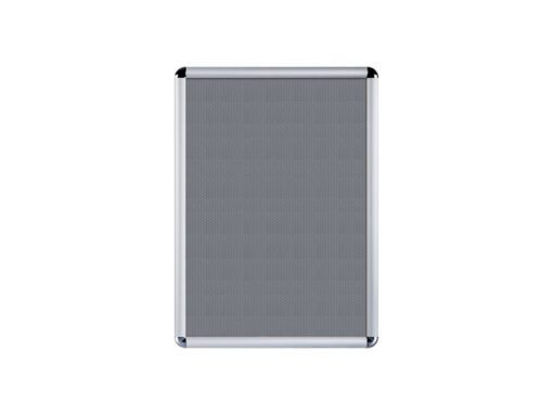 Kliklijst Seco A2 25mm zilver ronde hoeken