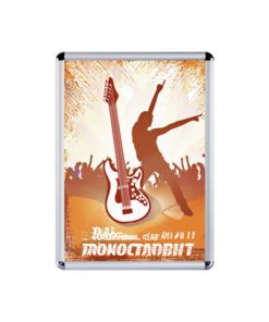 Kliklijst Seco A2 25mm zilver ronde hoeken