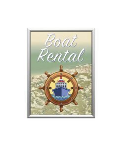 Kliklijst Seco A2 25mm zilver waterbestendig