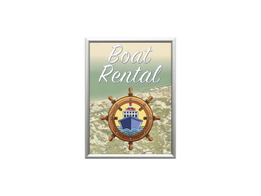 Kliklijst Seco A2 25mm zilver waterbestendig