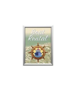 Kliklijst Seco A3 25mm zilver waterbestendig