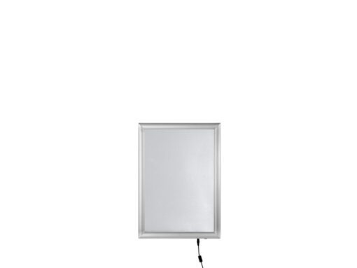 Kliklijst Seco A4 25mm LED slim zilver