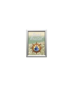 Kliklijst Seco A4 25mm zilver waterbestendig