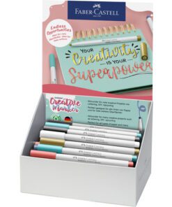 Marker creatief Faber-Castell Goldfaber beitelpunt C        display a 50 stuks