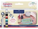 Marker creatief Faber-Castell Goldfaber beitelpunt C set a  6 stuks Soft Lettering