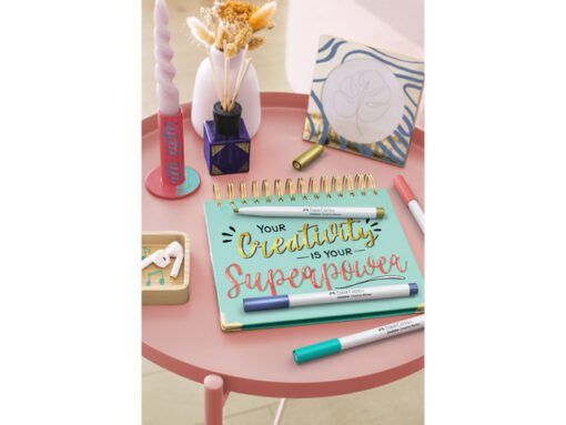 Marker creatief Faber-Castell Goldfaber beitelpunt C set a  6 stuks Soft Lettering